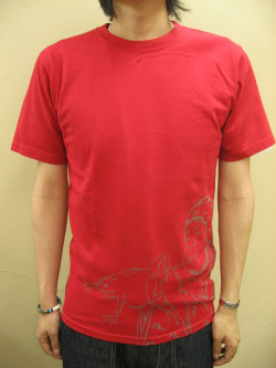 【送料無料】EVISU EURO(エヴィスユーロ) フロッグブルーワー(蛙を膨らます男)半袖Ｔシャツ　【直営店未入荷ユーロ限定モデル】