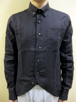 【送料無料】Enhance Element LINEN SWALLOWTAIL SHIRT