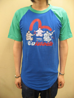 【送料無料】EVISU EURO(エヴィスユーロ)  “エヴィストック”ベースボールＴシャツ　【直営店未入荷ユーロ限定モデル】