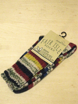 GRANGE CRAFT FAIRISLE SOCKS／グランジクラフト フェアアイル