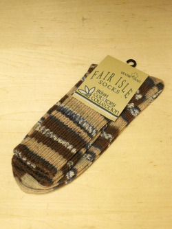 GRANGE CRAFT FAIRISLE SOCKS／グランジクラフト フェアアイルソックス