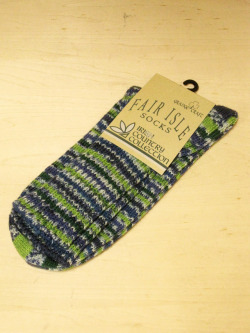 GRANGE CRAFT FAIRISLE SOCKS／グランジクラフト フェアアイルソックス