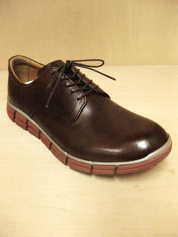 室内試着のみ ヒロシツボウチ カーフデッキシューズ ダークブラウン HIROSHI TSUBOUCHI PLANE TOE SNEAKER PATINE BROWN (Blood