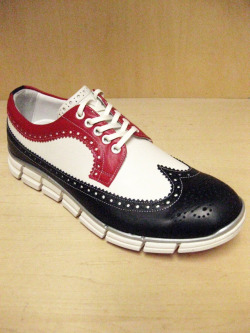 HIROSHI TSUBOUCHI WING TIP SNEAKER TRICOLOR