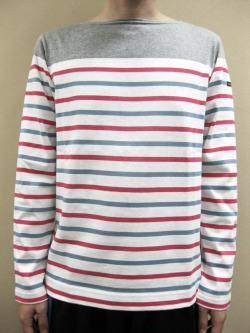 Le minor Multi Panel Border Long Sleeve Tee/ルミノア マルチパネル