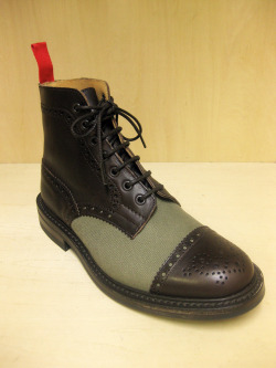 BRICK×Tricker's ストレートチップブローグブーツ／Eaton SP