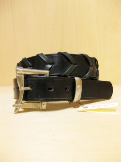 【送料無料】Martin Faizey(DAINES & HATHAWAY)  1.25inch Quick Release Elmley Belt Black/Green