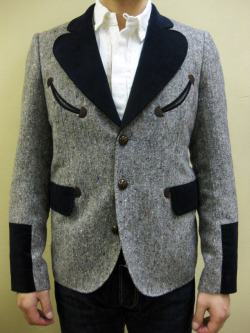 A(LeFRUDE)E ツィード エドワード ジャケット Blood & Thunder 