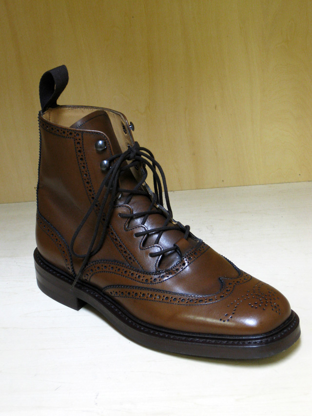 Tricker's ギリーブーツ／Raymond（Blood & Thunder 別注）