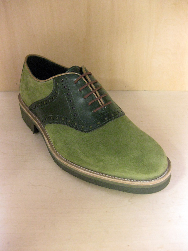 Tricker's 2トーンサドルシューズ“Japanese Tea”（Blood & Thunder 別注）