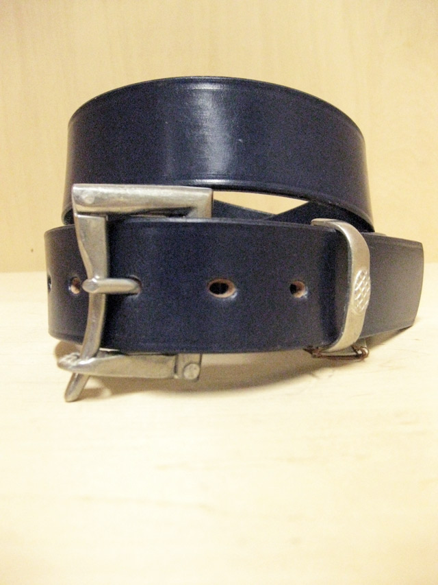 【送料無料】Martin Faizey(DAINES & HATHAWAY)  1.5inch Quick Release Belt Indigo Blue