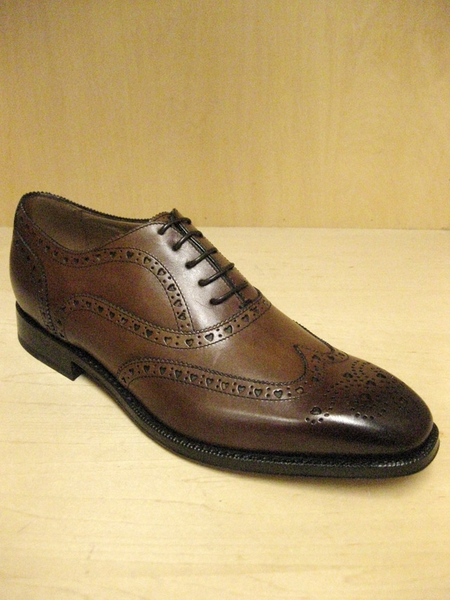 MAC BAREN'S ITALIAN CALF BALMORAL WING TIP(Blood & Thunder別注)