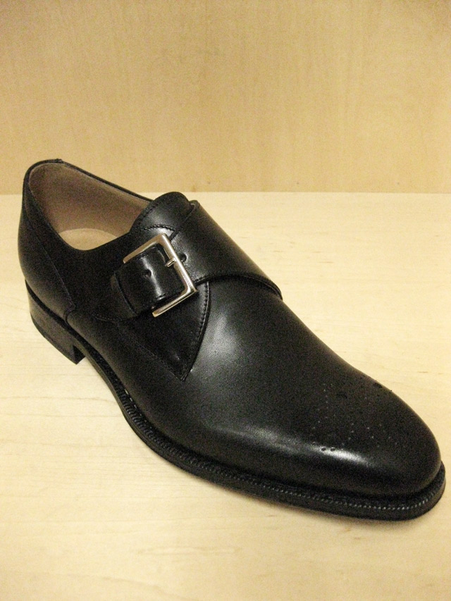 MAC BAREN'S ITALIAN CALF/ANONEI MONK STRAP(Blood & Thunder別注)