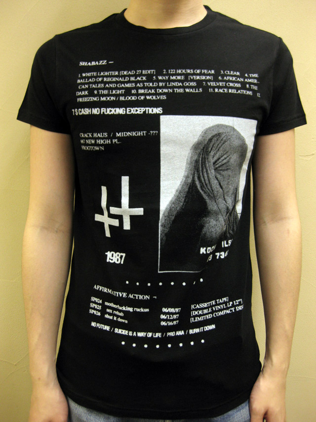 SIXPACK FRANCE×Hassan Rahim “No Future” Ｔシャツ