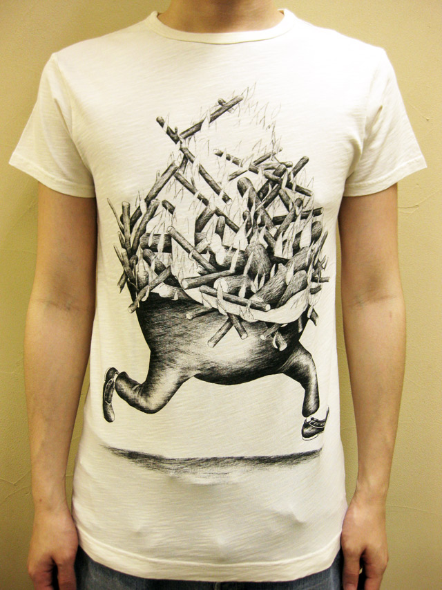 SIXPACK FRANCE×JEFF LADOUCEUR “IDIOS” Ｔシャツ