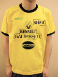 PANZERI “RENAULT GALIMBERTI” トリム Ｓ／Ｓ Ｔシャツ イエロー／ブラック