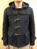 【送料無料】Le minor Light Melton Short Duffle Coat/ルミノア　ライトメルトン　ショートダッフルコート