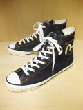 【送料無料】EVISU(エヴィス) カモメ刺繍ポケット　ハイカットスニーカー