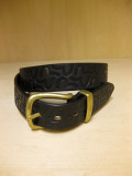 EVISU  BRASS BUCKLE BELT 40m/m KAMOME