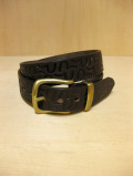 EVISU  BRASS BUCKLE BELT 40m/m KAMOME
