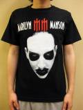 マリリンマンソンGOLDEN OF GROTESQUE 2003 ツアーTシャツ Marilyn Manson 2003 The Golden Age Of Grotesque Band Tee