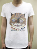 mix sense  コットン/レーヨン　“Cheshire Cat ”　半袖Ｔシャツ