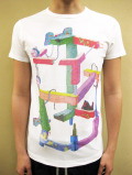 SIXPACK FRANCE×Jonas Delaborde “Oscar's Playground” Ｔシャツ