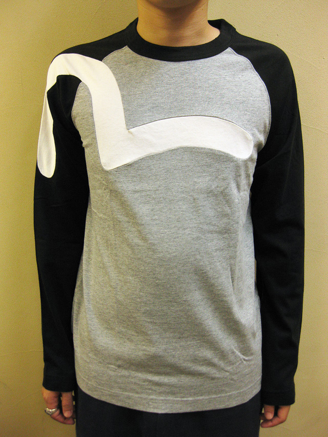 【送料無料】EVISU(エヴィス) インサートロゴ ラグランスリーブL/S TEE