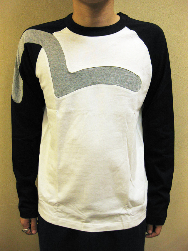 【送料無料】EVISU(エヴィス) インサートロゴ ラグランスリーブL/S TEE