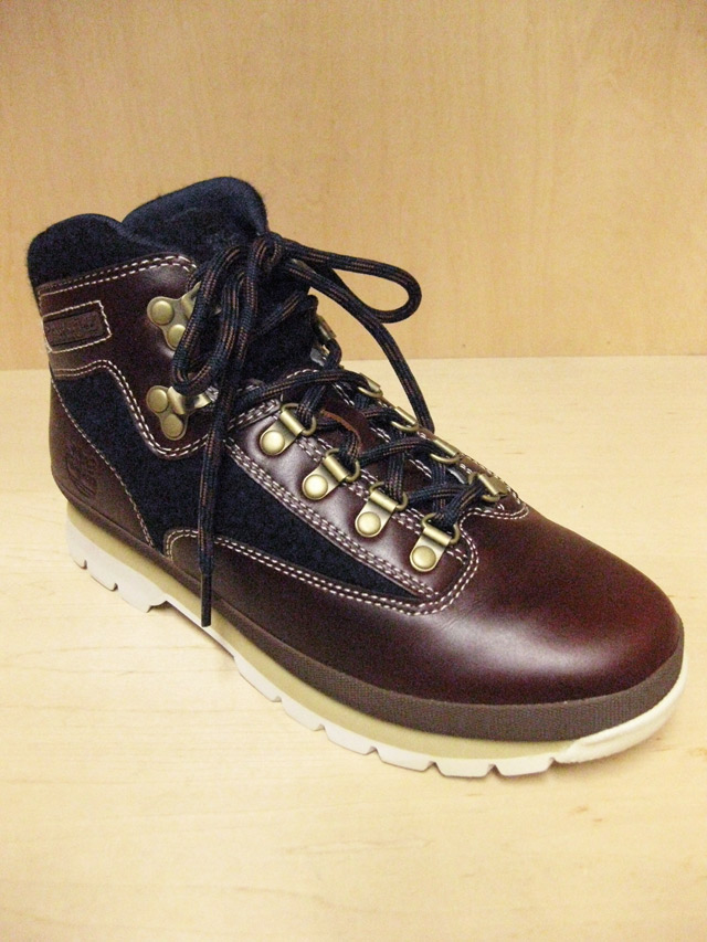 【送料無料】Timberland Leather/Cordura melton Combi Euro Hiker