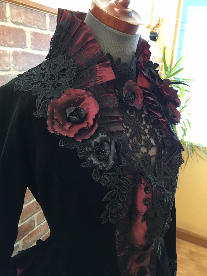 ゴシック ロココ調ドレス Rose rococo Dress