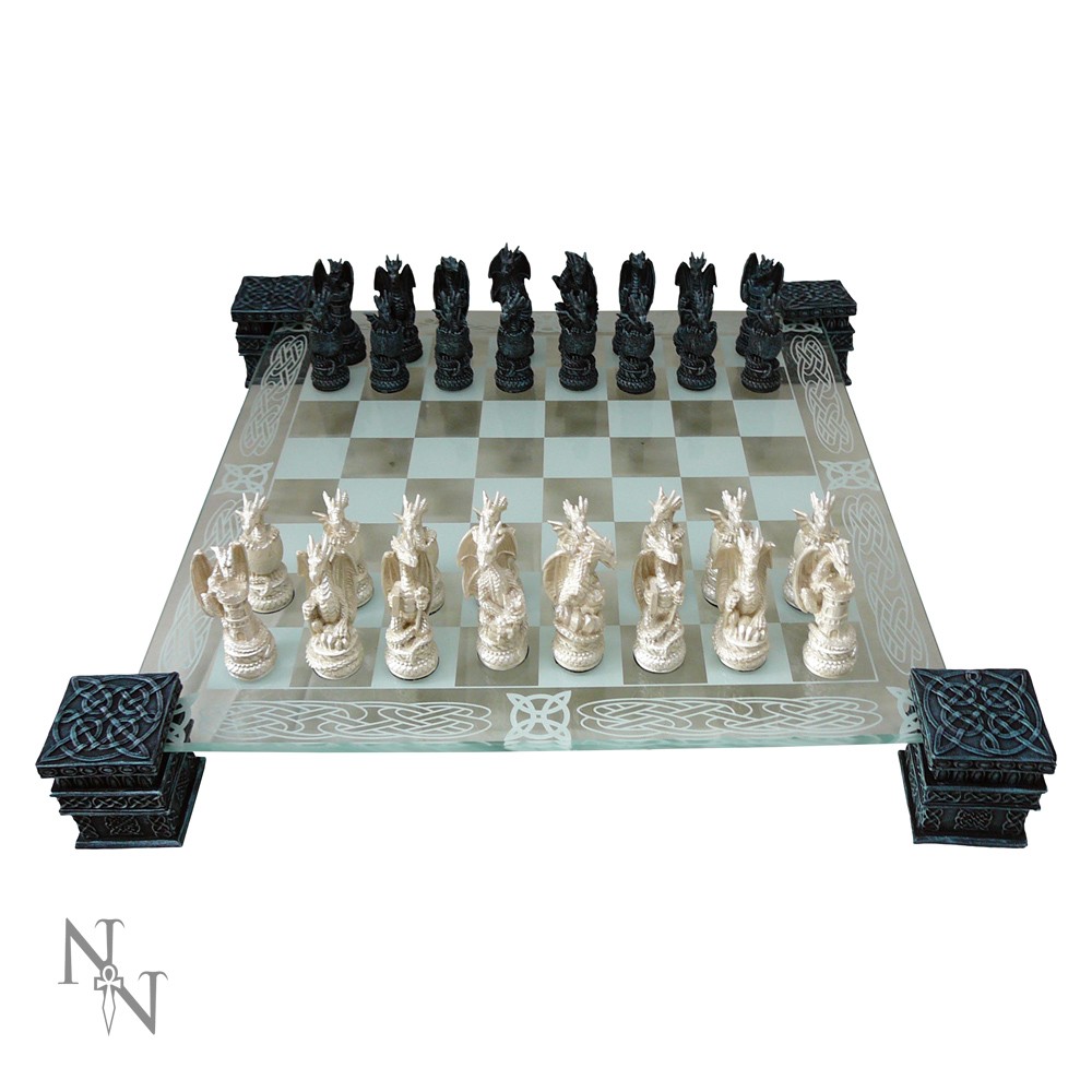 ドラゴンチェスセット　Dragon Chess Set 43cm