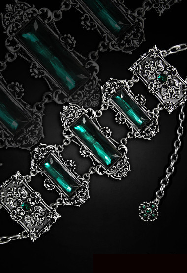 ☆ゴシックビクトリアン　"VIVIAN MINTgothic bracelet " ブレスレット　リスタイル