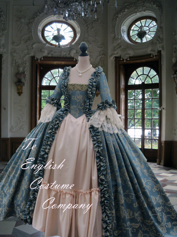 ゴシックウェディング・マリーアントワネット ロココドレス Day Court gown