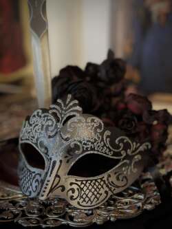 ヴェネチアン　マスク ヴェネチアンマスク ・仮面・Elegant Ball Mask