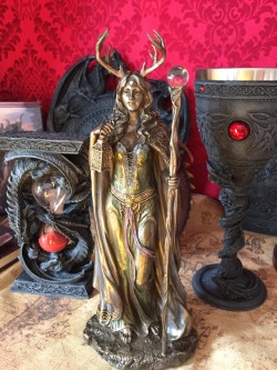 森の番人　女神像　★Keeper of The Forest 28cm Wiccan & Witchcraft