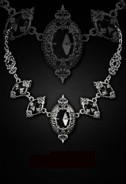 ゴシックビクトリアン　""ORNAMENT NECKLACE" " チョーカー　リスタイル