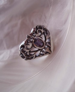 Bloody Rose　オリジナルリング✙ソーサラーリング　sorcerer's ring　いぶし仕上げ