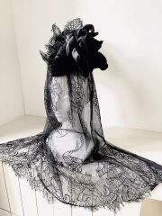 Bloody Roseオリジナル★ミニ葬送のトリコーンハット★