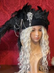 Bloody Roseオリジナル★トリコーン帽子★goth