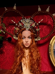 BloodyRose オリジナルヘッドドレス★エリザベスゴス　ウィッグ　Elizabeth goth wig