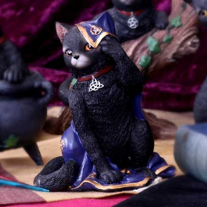 黒猫オーナメント✙使い魔の猫✙Witch Gothic Ornament