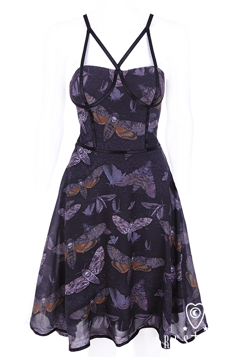 RESTYLE☆MOTH DRESS スチームパンクゴシック　コルセットドレス　Sサイズ