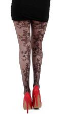 パメラマン PAMELA MANN FLORAL SEAM SHEER TIGHTS柄　　タトゥーストッキング タイツ　