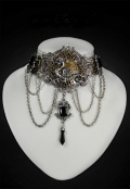 新商品入荷☆ゴシック　"Antique clock collaｒ”スチームパンクチョーカー