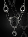 ゴシックビクトリアン　"BLACK DEER NECKLACE " チョーカー　リスタイル