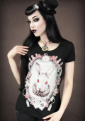 Wonderland Rabbit - Ladies T Shirt