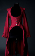 スチームパンクEGAcoat☆中世漂う赤いコート・ゴシックビクトリアン・Sサイズ