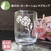 母の日・カーネーションマグカップ