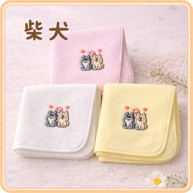 【ポイント10倍】今治ハンカチタオル（柴犬）